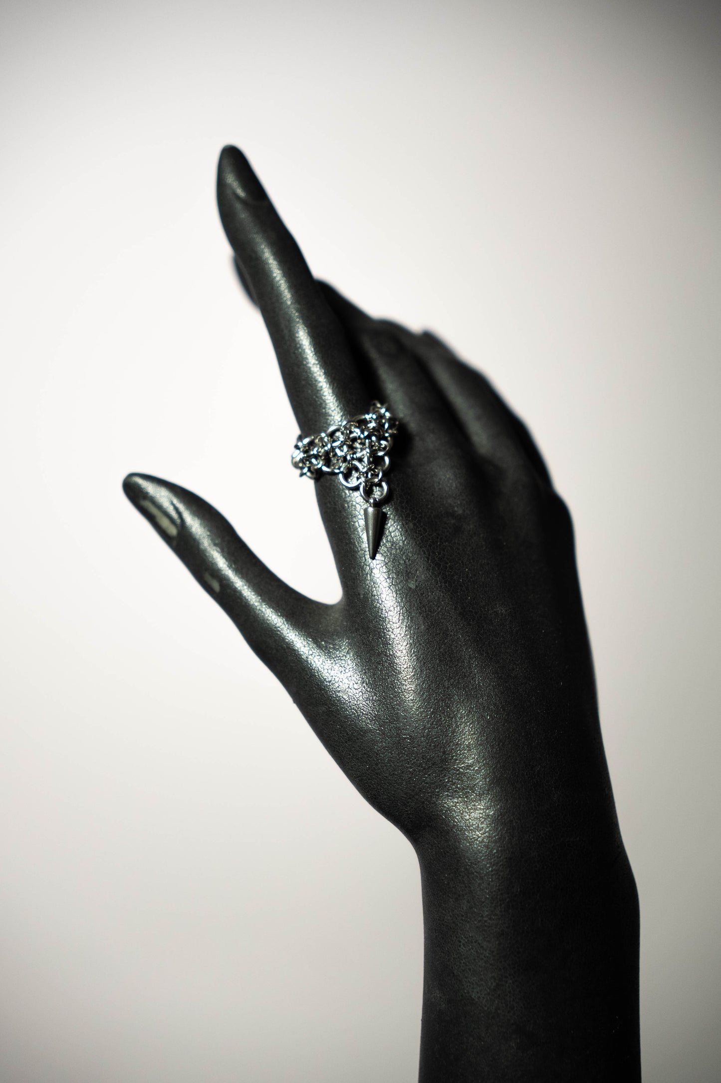 Bague en maille pic