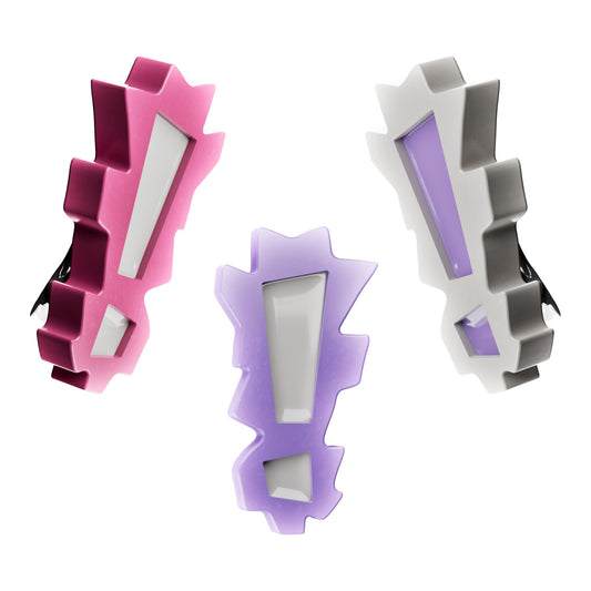 Collection 3 Barettes "!"