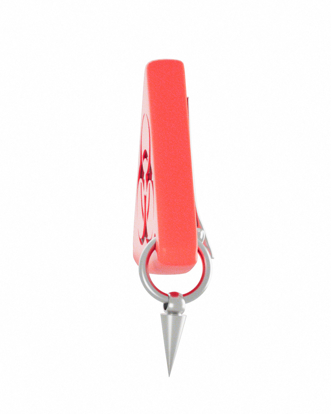 Hairclip Biohazard Red - Arcane X Shadow Wizard