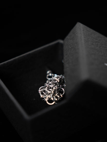 Bague en maille pic