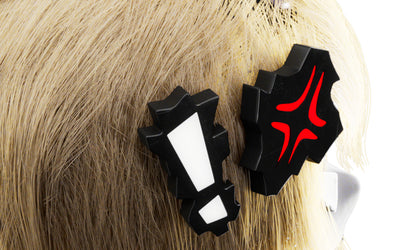 Pack 3 Barrettes #angry