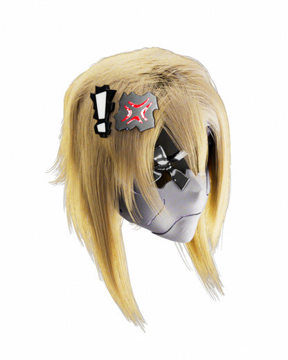 Pack 3 Barrettes #angry